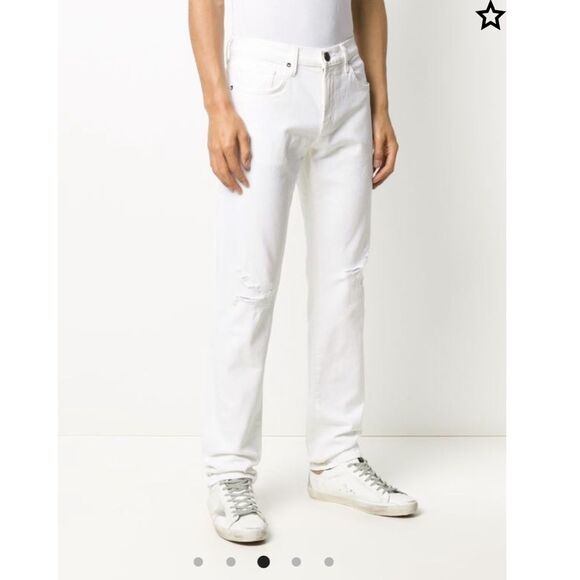 J Brand white slim-fit jeans - Picture 1 of 9